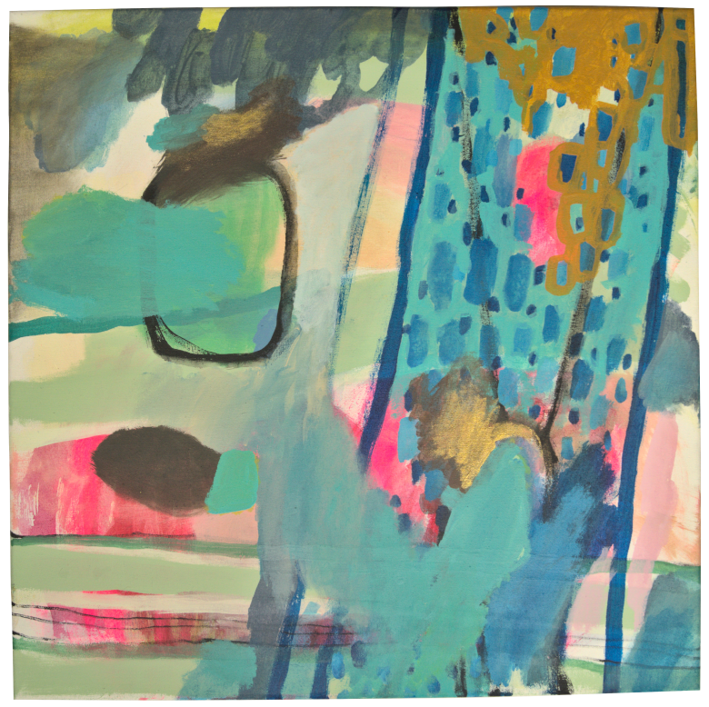 Abstrakte Malerei, Farbmalerei, Rena Jachens, 2019