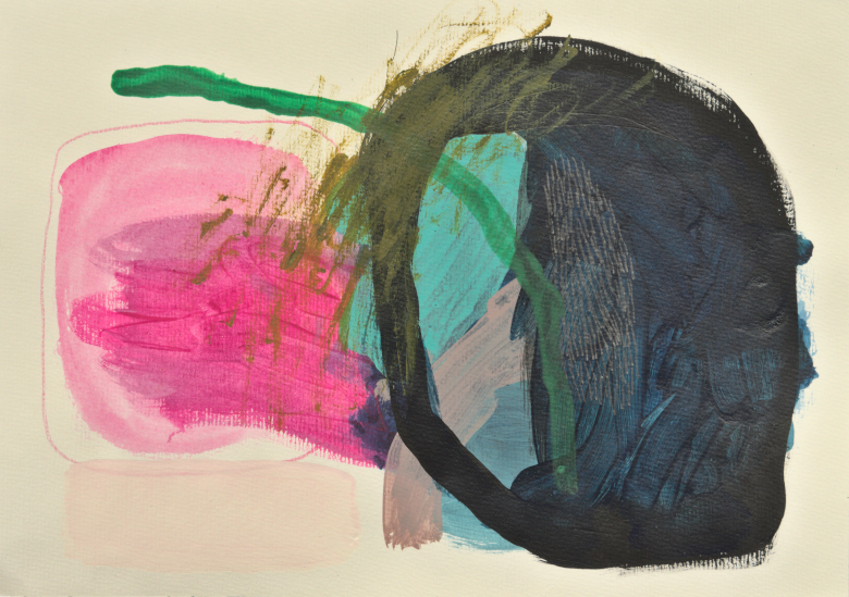 Farbmalerei - Abstrakte Malerei von Rena Jachens, Zeitgenössische Kunst 2019